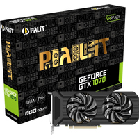 Видеокарта Palit GeForce GTX 1070 Dual 8GB GDDR5 [NE51070015P2-1043D]