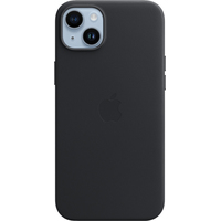 Чехол для телефона Apple MagSafe Leather Case для iPhone 14 Plus (темная ночь)