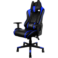 Кресло AeroCool AC220 (черный/синий)