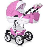 Универсальная коляска Riko Brano Ecco (2 в 1, baby pink)