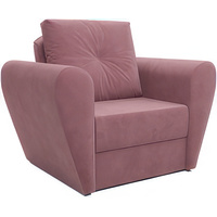 Кресло-кровать Мебель-АРС Квартет (велюр, пудра НВ-178 18)
