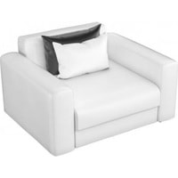 Интерьерное кресло Craftmebel Мэдисон (экокожа, белый)