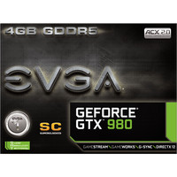 Видеокарта EVGA GeForce GTX 980 Superclocked 4GB GDDR5 (04G-P4-2983-KR)