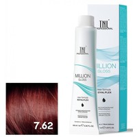 Крем-краска для волос TNL Professional Million Gloss 7.62 100 мл
