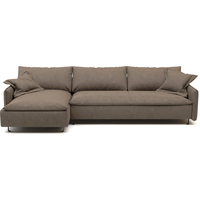 Угловой диван Савлуков-Мебель Next 210038 (коричневый)