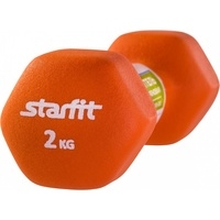Гантель Starfit DB-201 2 кг (оранжевый)