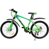Велосипед RS Bandit 24 2020 (зеленый/синий)