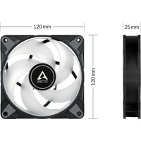 Вентилятор для корпуса Arctic P12 PWM PST A-RGB 0dB ACFAN00231A