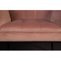 Интерьерное кресло Dutchbone Kate (розовый/черный) в Мозыре