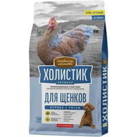 Сухой корм для собак Деревенские лакомства Холистик Премьер для щенков. Курица с рисом 1 кг