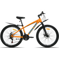 Велосипед Racer Boxfer 26 р.14 2024 (оранжевый/синий)