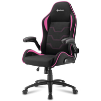 Кресло Sharkoon Elbrus 1 (черный/розовый)