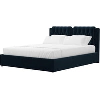 Кровать Лига диванов Камилла 200x160 101305 (синий)