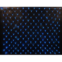 Гирлянда световая сетка Rich Led Прозрачный провод RL-N2x1.5-T/BW 2х1.5м (сине-белый)