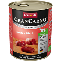 Консервированный корм для собак Animonda GranCarno Sensitiv Adult pure beef 0.4 кг