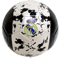 Футбольный мяч Zez FT-1101 (5 размер, черно-белый/Реал Мадрид)