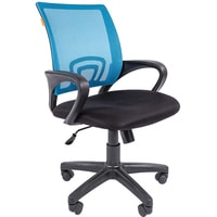 Кресло CHAIRMAN 696 black (голубой) в Витебске
