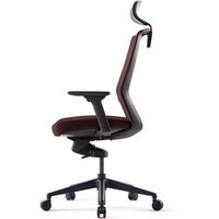Кресло Bestuhl J1 Black Pl с подголовником (коричневый)