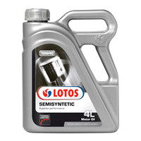 Моторное масло Lotos Semisynthetic LPG 10W-40 4л