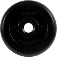 Диск MB Barbell Атлет 31 мм (1x2.5 кг)