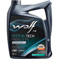 Моторное масло Wolf OfficialTech 0W-20 LS-FE 5л