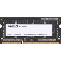 Оперативная память AMD 8GB DDR3 SO-DIMM PC3-12800 R538G1601S2SL-U