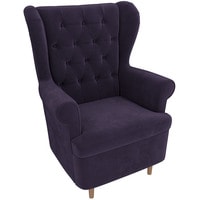 Интерьерное кресло Mebelico Торин Люкс 272 108499 (велюр, фиолетовый)