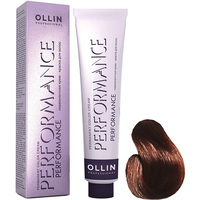 Крем-краска для волос Ollin Professional Performance 7/75 русый коричнево-махагоновый