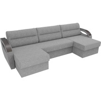 П-образный диван Лига диванов Форсайт 100828 (серый)