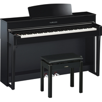 Цифровое пианино Yamaha CLP-645 (полированное черное дерево)