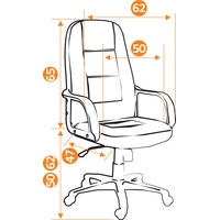 Кресло TetChair CH 747 (серый)