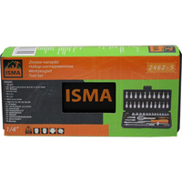 Универсальный набор инструментов ISMA 2462-5 (46 предметов)