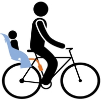 Детское велокресло Thule RideAlong Lite (оранжевый)