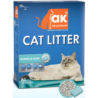 Наполнитель для туалета AK Cat Марсельское мыло (6 л)