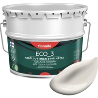 Краска Finntella Eco 3 Wash and Clean Puuvilla F-08-1-9-LG237 9 л (бежевый)