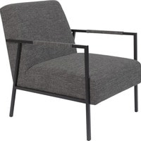 Интерьерное кресло Zuiver WL Wakasan (темно-серый/черный) в Гомеле