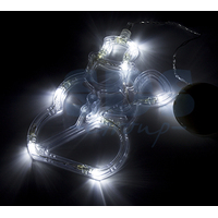 3D-фигура Neon-Night Снеговик на присоске с подвесом [501-013]