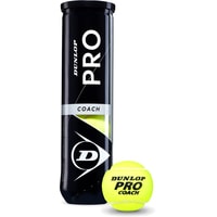 Набор теннисных мячей Dunlop Pro Coach (4 шт)