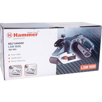 Ленточная шлифмашина Hammer LSM 1000 Premium