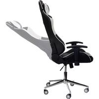 Кресло Calviano X-Gaming 1712 (черный/белый)