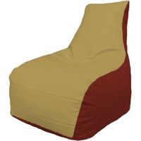Кресло-мешок Flagman Бумеранг Б1.3-08 (охра/красный)