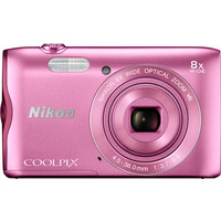 Фотоаппарат Nikon Coolpix A300 (розовый)