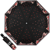 Складной зонт Moschino 7961-OCA Olivia Scarves Black
