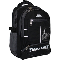 Школьный рюкзак Rise М-355-чр (черный/серый)
