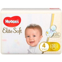 Подгузники Huggies Elite Soft 4 (33 шт.)