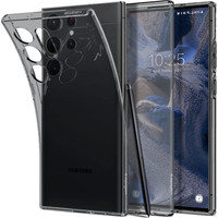 Чехол для телефона Spigen Liquid Crystal для Galaxy S23 Ultra ACS05611 (прозрачный, затемненный)