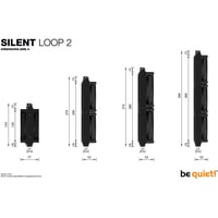Жидкостное охлаждение для процессора be quiet! Silent Loop 2 360mm BW012