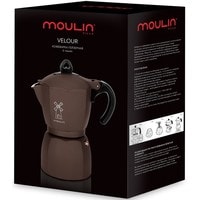 Гейзерная кофеварка Moulin Villa Velour CMV-6-G