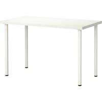 Стол Ikea Линнмон/Адильс (белый/белый) [499.296.39]