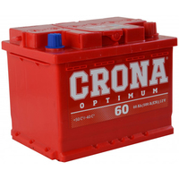 Автомобильный аккумулятор Crona 6СТ-60е (60 А·ч)